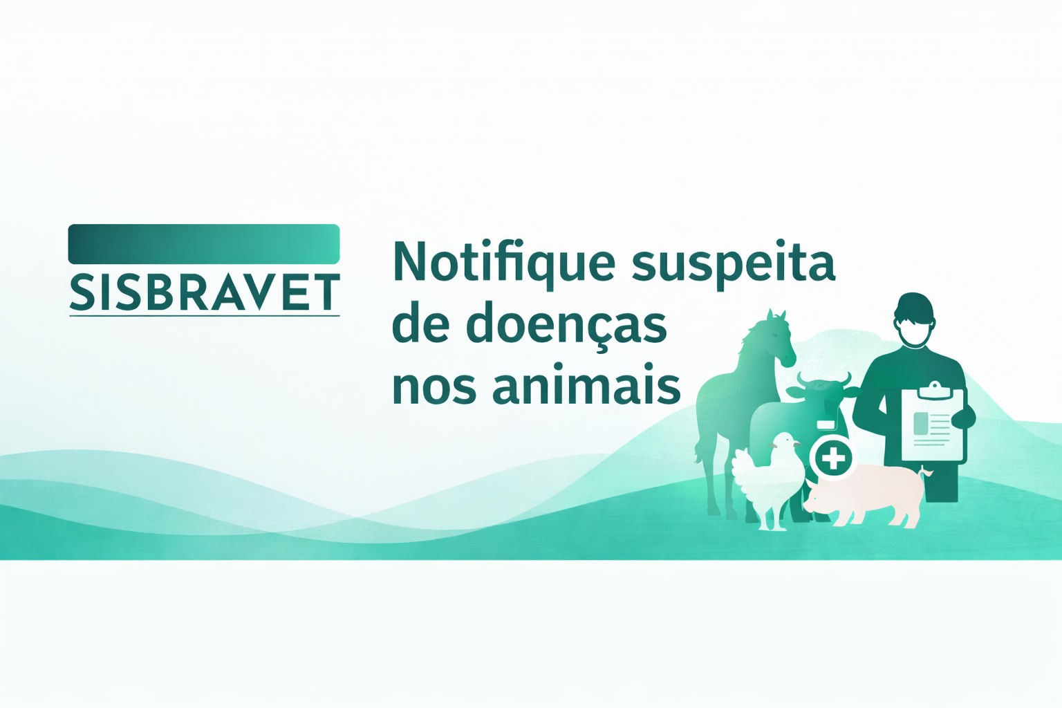 Notifique doenças nos animais