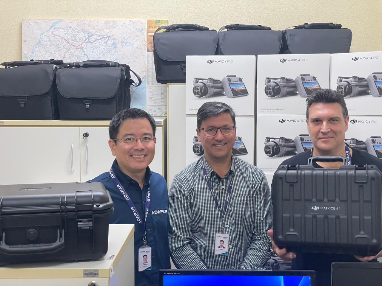 Adapar amplia frota de drones para fortalecimento da Defesa Agropecuária do Paraná