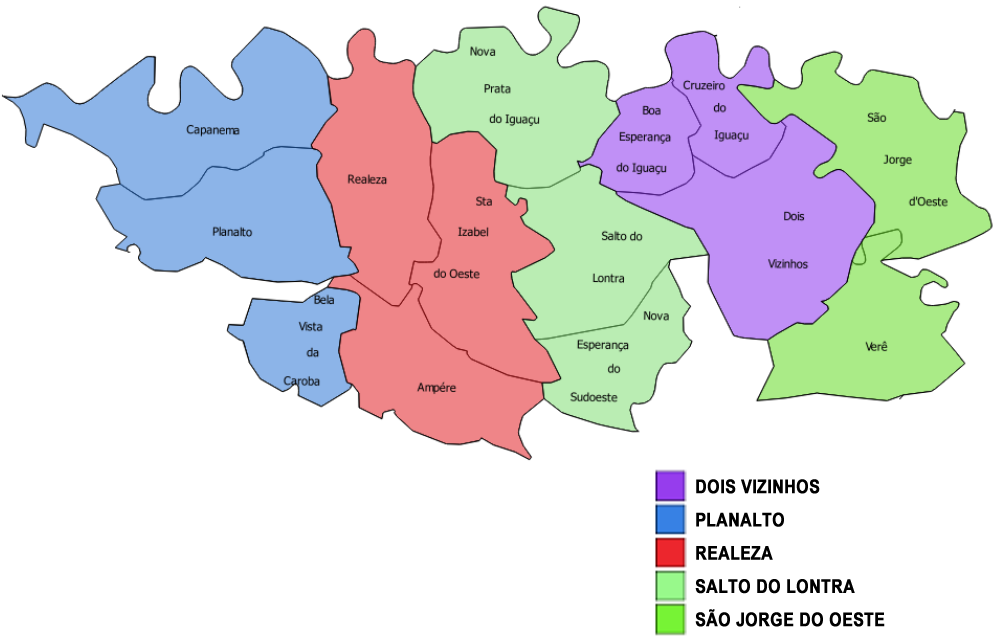 Mapa URS de Dois Vizinhos