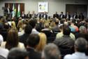 Governador Beto Richa, acompanhado pelo, presidente do G5 Promotrade, Rubens Zago, secretário chefe da Casa Civil, Reinhold Stephanes, secretário de Agricultura e Abastecimento, Norberto Ortigara, presidente da Agência de Defesa Agropecuária Adapar, Inácio Afonso Kroetz, senador Blairo Maggi, superintendente do Ministério da Agricultura, Glauco Bertoldo, senador Cidinho Santos, presidente da Associação Brasileira de Proteina Animal, Francisco Turra, prefeito de Pinhais, Luiz Goulart Alves,