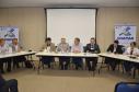 Representantes do Paraná, Santa Catarina, Rio Grande do Sul, São Paulo, Mato Grosso do Sul e Minas Gerais durante o Fórum Nacional dos Executores de Sanidade Agropecuária (Fonesa) Regional Sul.