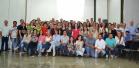 Veterinários no treinamento de febre aftosa