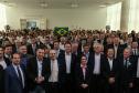 O governador Carlos Massa Ratinho Junior e a ministra da Agricultura, Pecuária e Abastecimento, Tereza Cristina, anunciam nesta terça-feira (15),  no Palácio Iguaçu, em Curitiba, a suspensão das campanhas de vacinação contra febre aftosa em rebanhos bovinos e de bufalinos no Paraná.  Curitiba, 14/10/2019 - Foto: Geraldo Bubniak/AEN