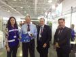 Visita do Herbert Schneider presidente do grupo adoc da OIE sobre avaliação dos serviços veterinários, recebido pelo Diretor-presidente da Adapar, Inácio Kroetz, chefe de gabinete, Silmar Pires Burer e a médica veterinária Mariana Ricciardi.