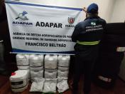 Adapar atua em operação de combate a agrotóxicos contrabandeados