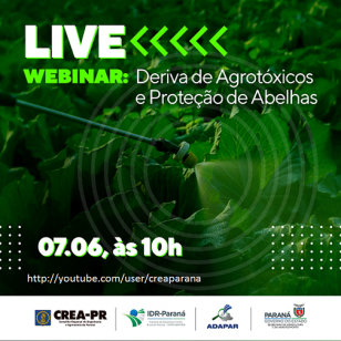 Webinar Deriva de Agrotóxicos e Proteção de Abelhas