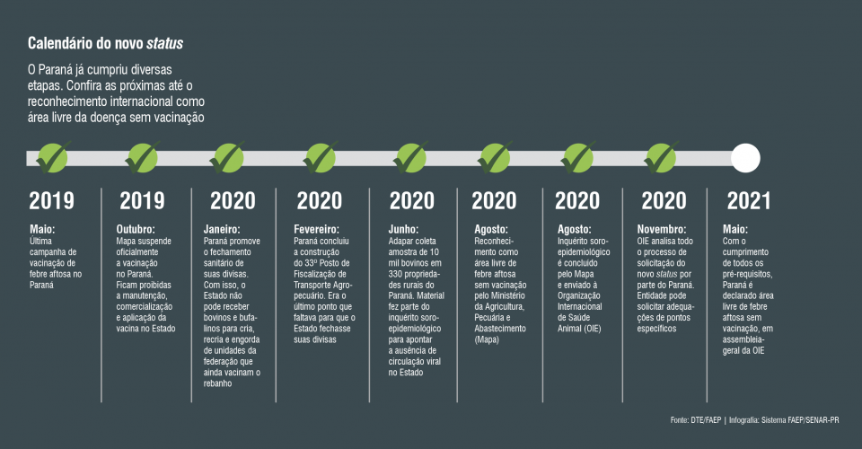Calendário Novo Status