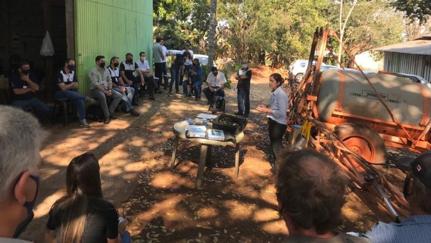 Treinamento agrotóxicos deriva