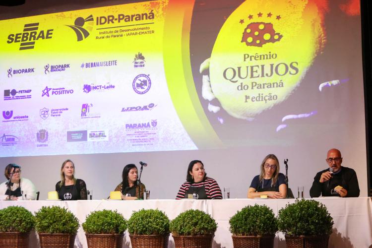 1º PRÊMIO QUEIJOS DO PARANÁ Foto Gilson Abreu/Aen