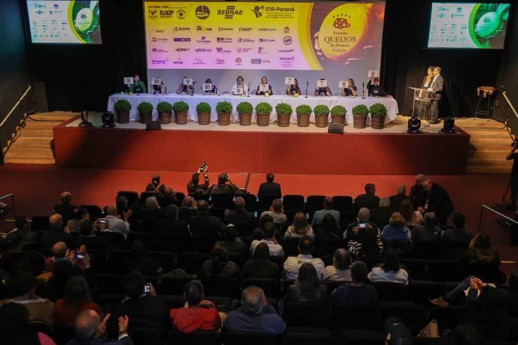 1º PRÊMIO QUEIJOS DO PARANÁ Foto Gilson Abreu/Aen