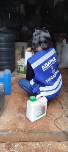 Ação com apoio da Adapar apreende agrotóxicos no Sudoeste