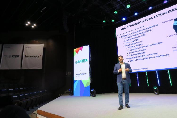 Alimenta 2025: Paraná mostra força a desafios da saúde animal em evento internacional Foto: Germano Busato/Adapar