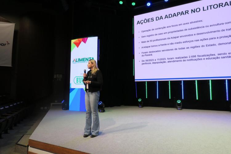 Alimenta 2025: Paraná mostra força a desafios da saúde animal em evento internacional Foto: Germano Busato/Adapar