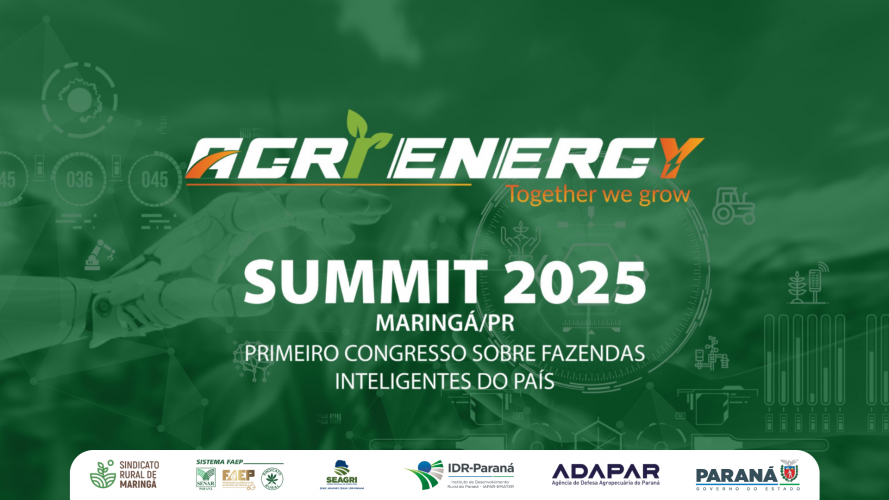 Adapar participará de evento sobre fazendas inteligentes e energias renováveis em Maringá