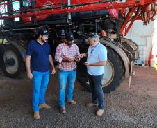 Adapar realiza Operação Agro+ no Noroeste para otimizar aplicação de agrotóxicos