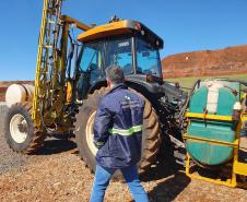 Adapar realiza Operação Agro+ no Noroeste para otimizar aplicação de agrotóxicos