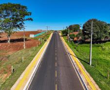 Estrada que liga distrito a Douradina ganha pavimentação em obra de R$ 8 milhões