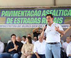 Estado investe R$ 5,9 milhões e pavimenta estrada usada por produtores rurais de Alto Piquiri