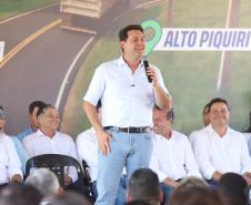 Estado investe R$ 5,9 milhões e pavimenta estrada usada por produtores rurais de Alto Piquiri