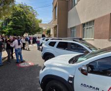 Adapar recebe 17 veículos para reforçar a defesa agropecuária e ações de fiscalização