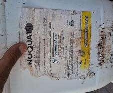 Adapar e Mapa realizam ação de coleta de agrotóxicos ilegais em Cidade Gaúcha