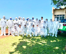 Treinamento sobre suspeitas e emergências avícolas é promovido pelo Governo do Paraná