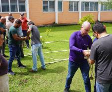 Servidores da Adapar participam de treinamento de brigada de incêndio