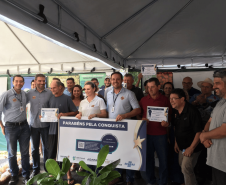 Selo Adapar de Boas Práticas Agrícolas é entregue para nove produtores em Guaratuba