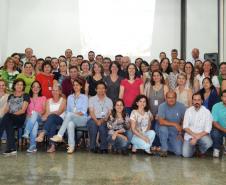 Veterinários no treinamento de febre aftosa