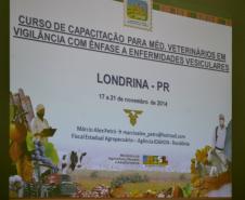 Adapar realiza curso de capacitação para médicos veterinários em Londrina