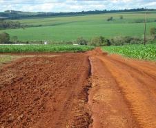 Erosão em estrada rural