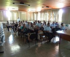 Fiscais da Defesa Sanitária Vegetal da ADAPAR, das URS de Apucarana, Cornélio Procópio, Londrina, Maringá e Paranavaí, participaram de Curso sobre Pinta Preta dos Citros