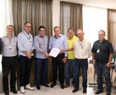 O termo de cessão foi assinado pelo Diretor Presidente da ADAPAR, Inácio Afonso Kroetz, e pelo o Prefeito Municipal de Francisco Beltrão, Antonio Cantelmo Neto