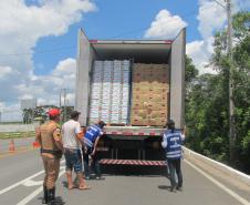 No Estado do Paraná compete a ADAPAR a fiscalização volante do trânsito agropecuário.