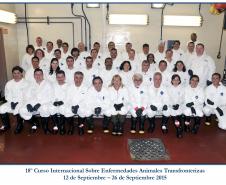 Foto oficial dos participantes do curso ITAD 2015