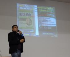 Workshop  - Experiências no controle de agrotóxicos no Paraná debateu temas sobre o cadastro, monitoramento e fiscalização do insumo.