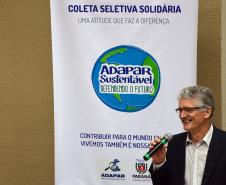 A Secretaria de Estado da Agricultura e Abastecimento e a Agência de Defesa Agropecuária do Paraná (Adapar) implantaram nesta segunda-feira (09) o projeto de gerenciamento da coleta de lixo e resíduos sólidos. 