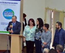 A Secretaria de Estado da Agricultura e Abastecimento e a Agência de Defesa Agropecuária do Paraná (Adapar) implantaram nesta segunda-feira (09) o projeto de gerenciamento da coleta de lixo e resíduos sólidos. 