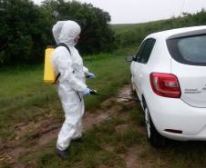 Adapar participa de Simulado em Emergência Fitossanitária em Fraiburgo.