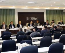 Vice-governador Flávio Arns na reunião do CODESUL em Florianópolis