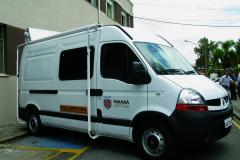 A ADAPAR dispõe em sua estrutura de 08 (oito) Vans Master Furgão que foram adaptadas e estão sendo utilizadas como unidades móveis de fiscalização no interior do Estado. 