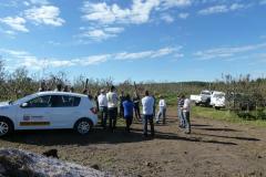 ADAPAR promove reunião técnica sobre o cancro europeu das pomáceas em Palmas/PR