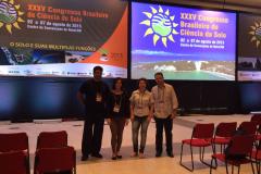 FISCAIS DE DEFESA AGROPECUÁRIA PARTICIPAM DO XXXV CONGRESSO BRASILEIRO DE CIÊNCIA DO SOLO