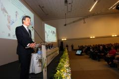 Governador Beto Richa, acompanhado do secretário estadual da Agricultura e do Abastecimento, Norberto Ortigara, participa em Foz do Iguaçu, da abertura da 3ª Conferência Global sobre Educação Veterinária, promovida pela Organização Mundial de Saúde Animal (OIE).Foz do Iguaçu, 04/12/2013.
