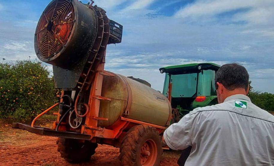 Ações da Adapar no Noroeste reforçam combate ao greening e à deriva de agrotóxicos