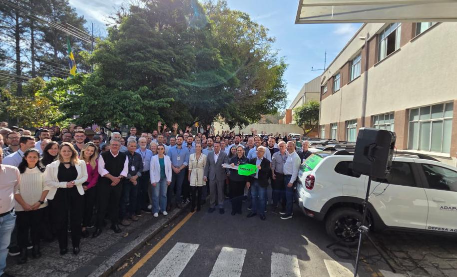 Adapar recebe 17 veículos para reforçar a defesa agropecuária e ações de fiscalização