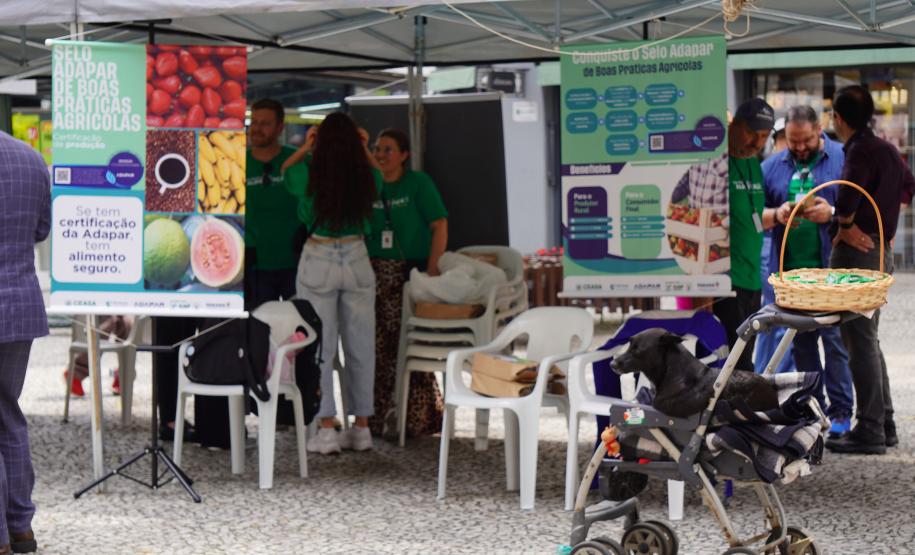 Sistema Estadual de Agricultura divulga ações durante o Dia Mundial da Alimentação