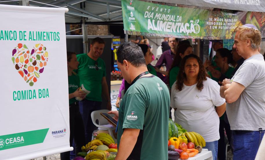 Sistema Estadual de Agricultura divulga ações durante o Dia Mundial da Alimentação