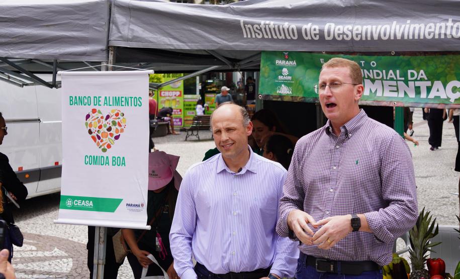 Sistema Estadual de Agricultura divulga ações durante o Dia Mundial da Alimentação