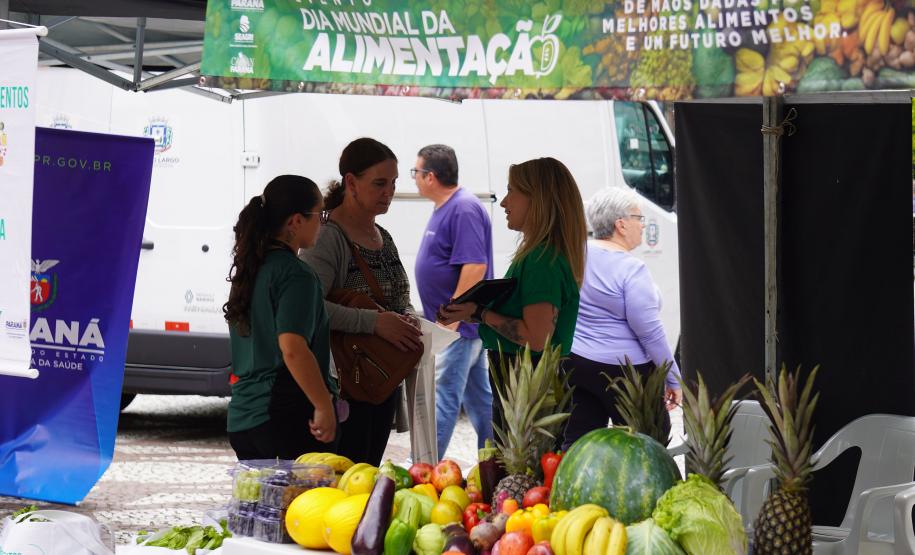 Sistema Estadual de Agricultura divulga ações durante o Dia Mundial da Alimentação
